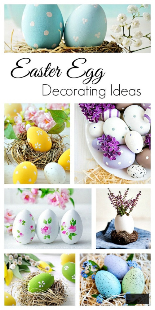 Easter Egg Decorating Ideas