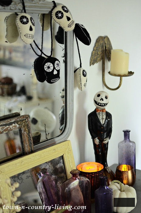 Halloween Mantel and Home Tour