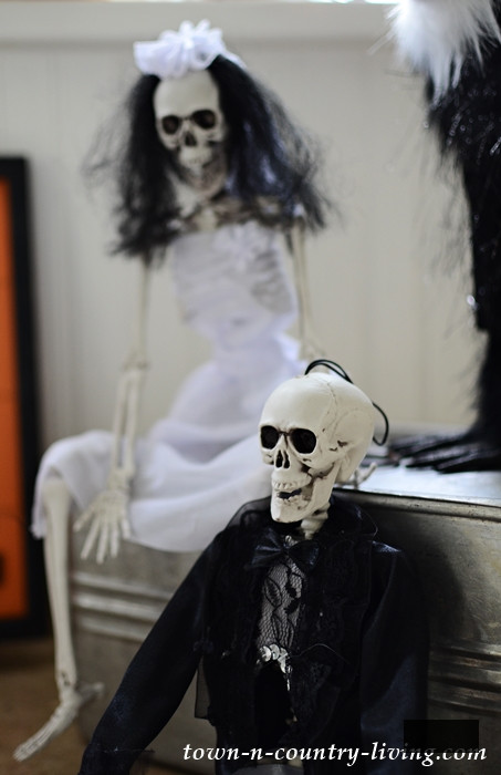 Halloween Skeleton Vignette