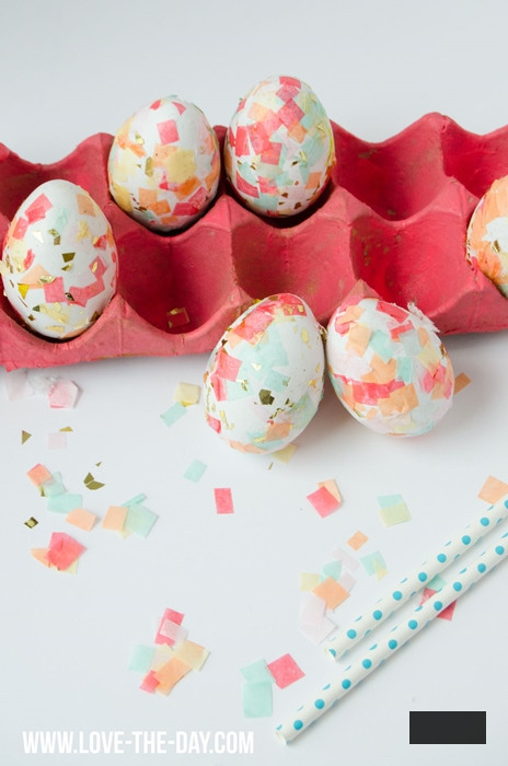 Confetti Easter Eggs