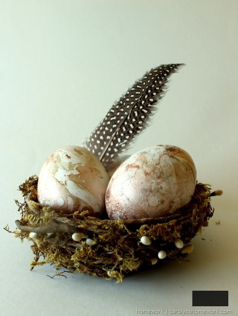 Marbled Easter Eggs