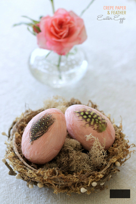 Crepe Paper Eggs