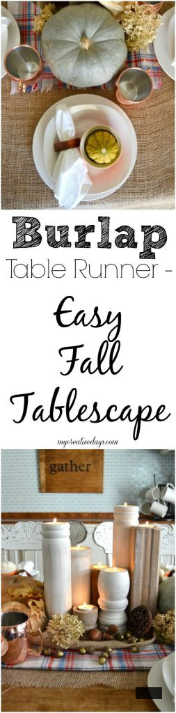 The autumn season is abundant with gatherings for family and friends, and this simple fall tablescape was obtainable with a burlap table runner, some plaid fabric, and natural components. Click to discover how to organize this table in your residence.