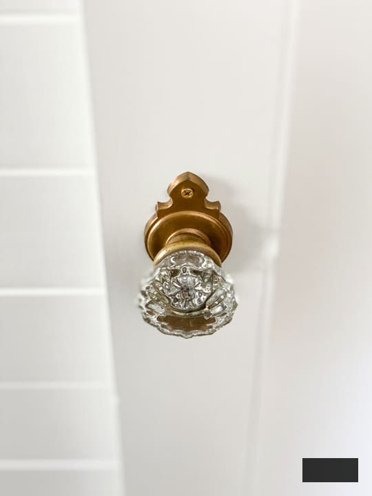 vintage glass knobs