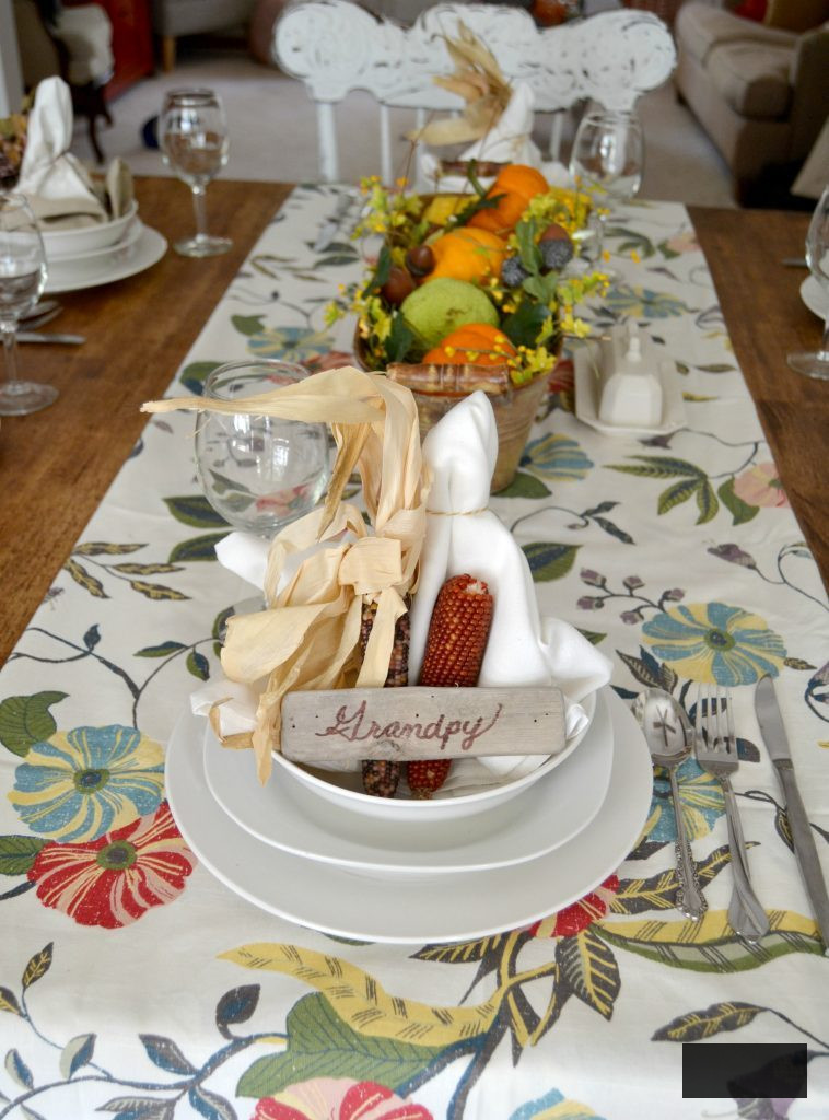 If you aim to create a lovely Thanksgiving Tablescape this year, click over to view this simple nature inspired Thanksgiving Tablescape.