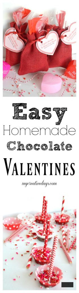 If you are searching for a fantastic homemade valentines concept, this is it. Click over to discover the recipe for these delightful, homemade chocolate valentines that will bring joy to your valentine.