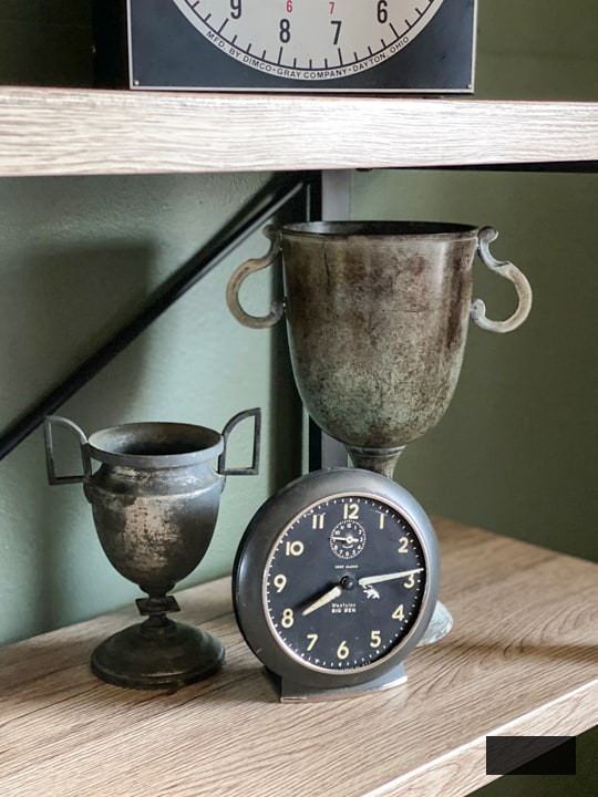 This Teen Boy's Bedroom Makeover is rustic, handsome, sophisticated and sleek. Find all the sources and info to create something similar for your teenager!