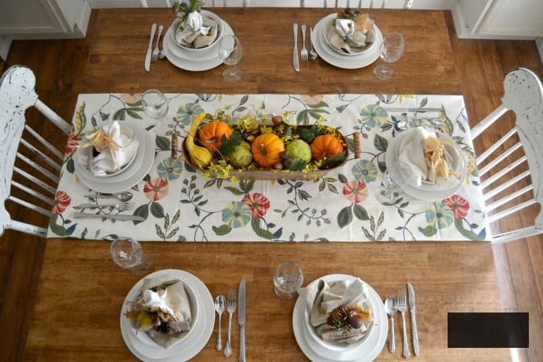 If you aim to create a lovely Thanksgiving Tablescape this year, click over to view this simple nature inspired Thanksgiving Tablescape.