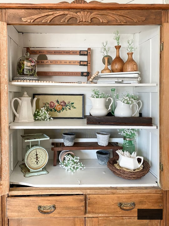 Thrifted Decor Adds Spring Touches To The Living Room