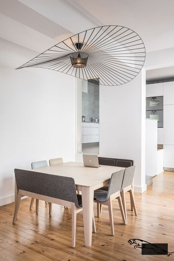 modern wood square dining room table