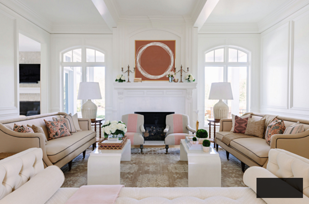 Traditional Light-Filled Living Room