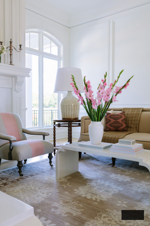 Traditional Light-Filled Living Room
