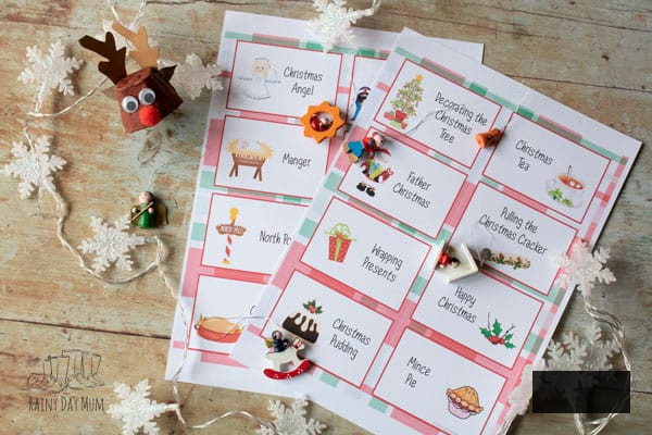 Printable Christmas Charades