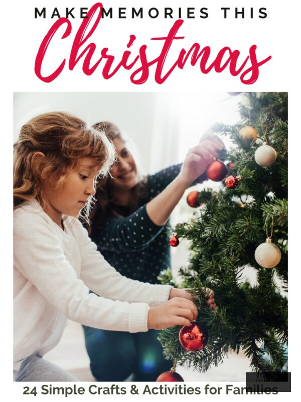 cover of countdown to Christmas create memories together in 2020 ebook for parents