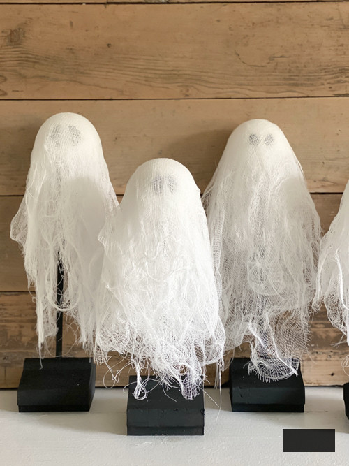 Create charming DIY tabletop ghosts for Halloween with our easy tutorial. Learn to make spooky yet adorable ghost decorations using simple materials at home.