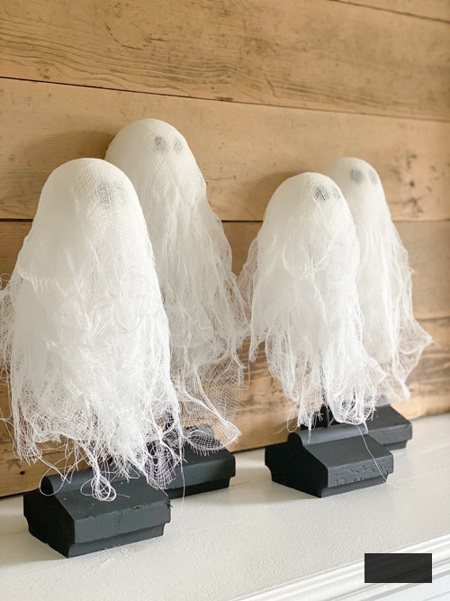 Craft delightful DIY tabletop ghosts for Halloween with our simple guide. Discover how to create eerie yet charming ghost decorations using basic supplies at home.