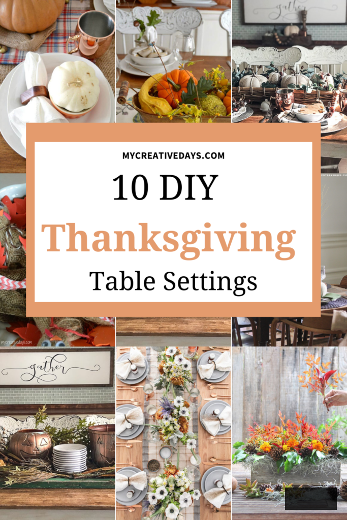 Create DIY Thanksgiving table arrangements with personalized, elegant designs. Discover ideas and tips to craft the perfect festive ambiance for your feast!