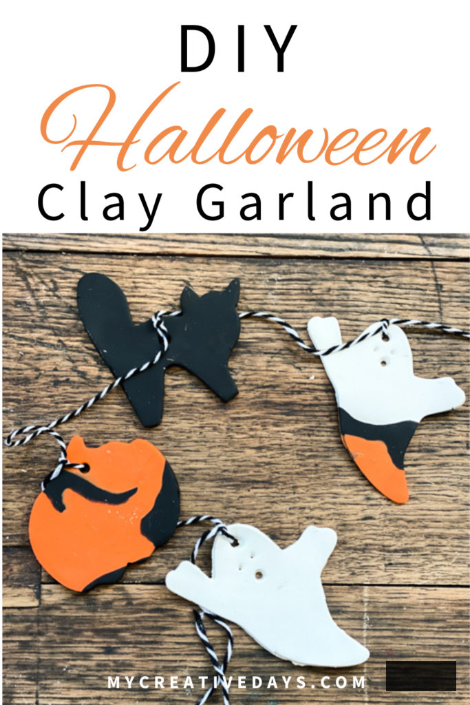 Craft a spooky DIY Halloween Clay Garland with our simple step-by-step tutorial. Ideal for enhancing your Halloween decorations with a personal touch this season!