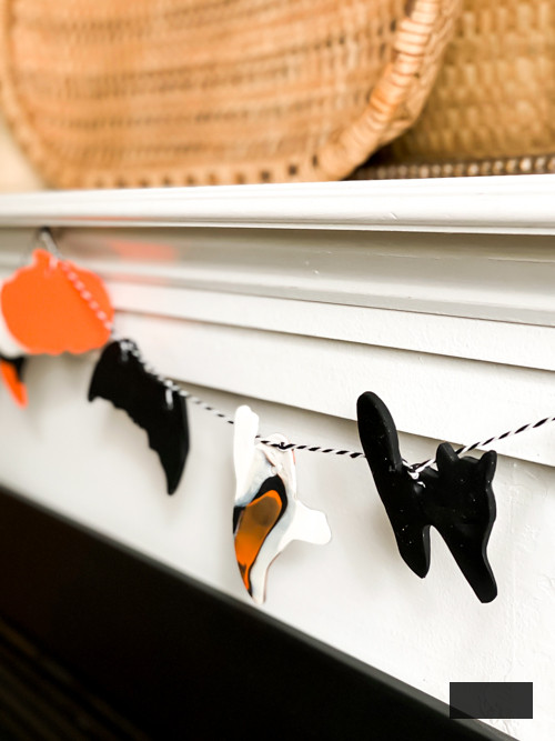 Craft a spooky DIY Halloween Clay Garland with our simple step-by-step tutorial. Ideal for enhancing your Halloween decorations with a personal touch this season!