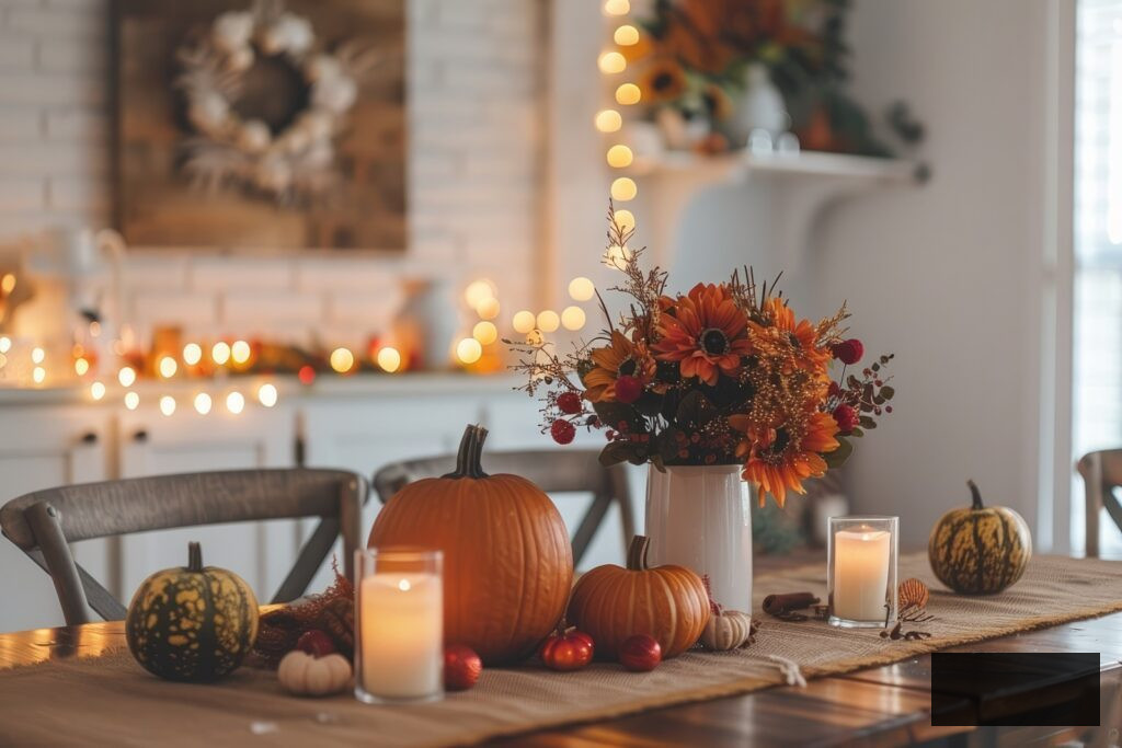 Thanksgiving table setting