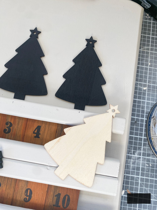 Transform a thrift store find into a festive DIY thrifted advent calendar! This budget-friendly upcycling project is perfect for a creative Christmas countdown.