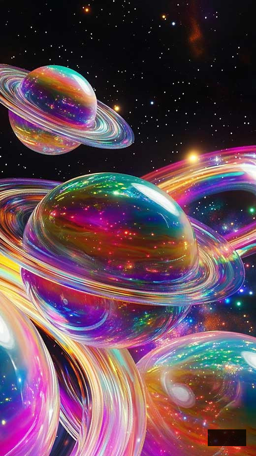 cool aesthetic hd galaxy planets wallpaper for iphone