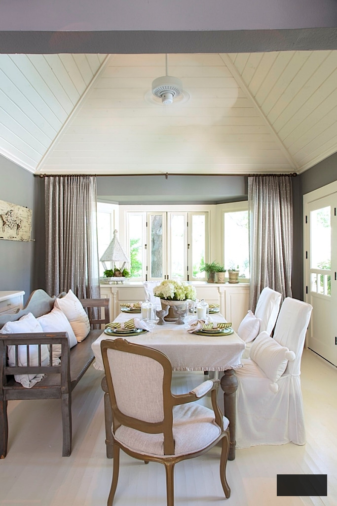 French country dining room