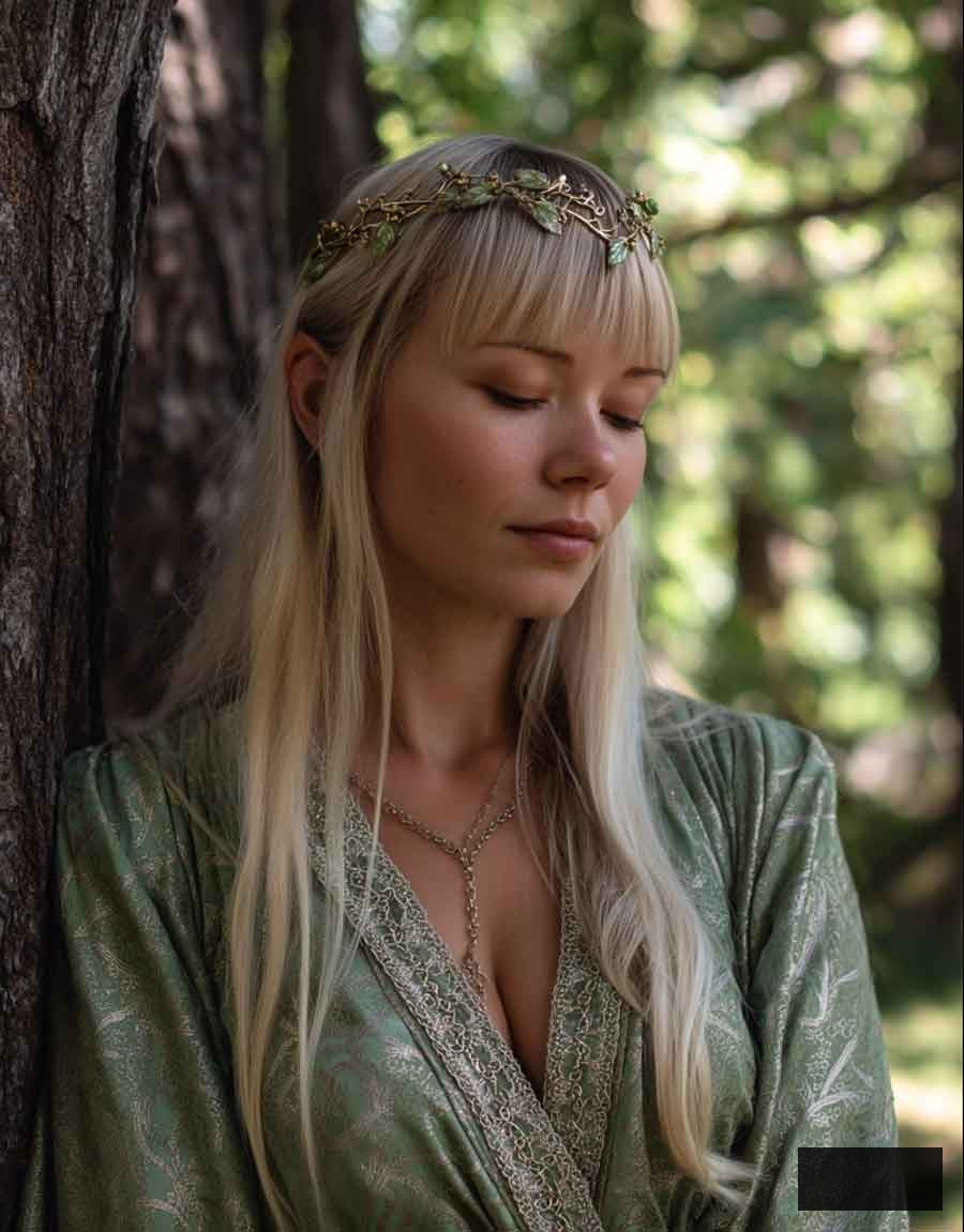 elf aesthetic hair