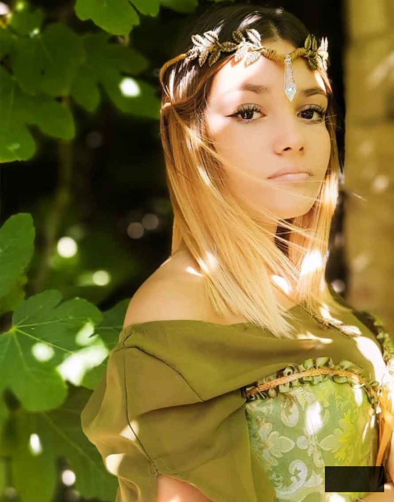 fairy hairstyle elf aesthetic