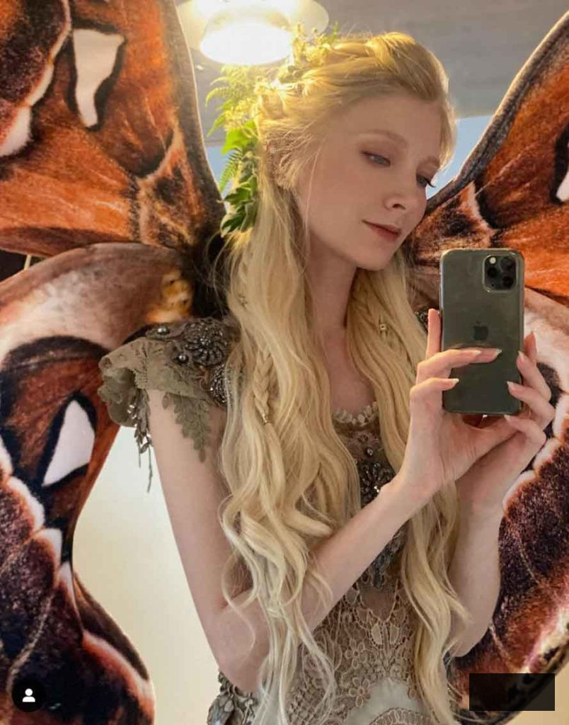 fairy elves hairstyle butterfly