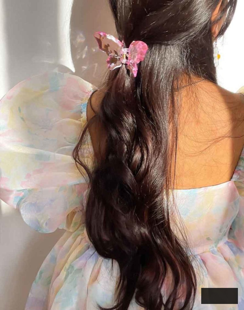 adorable and simple fairy hairstyle