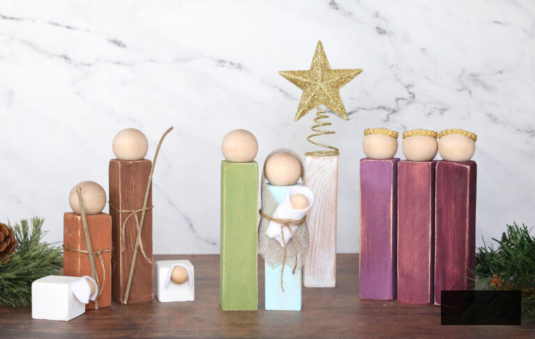 These DIY Nativity Set Concepts are enjoyable, significant, and simple to create! Get inspired to make a special handmade nativity for your Christmas decorations.