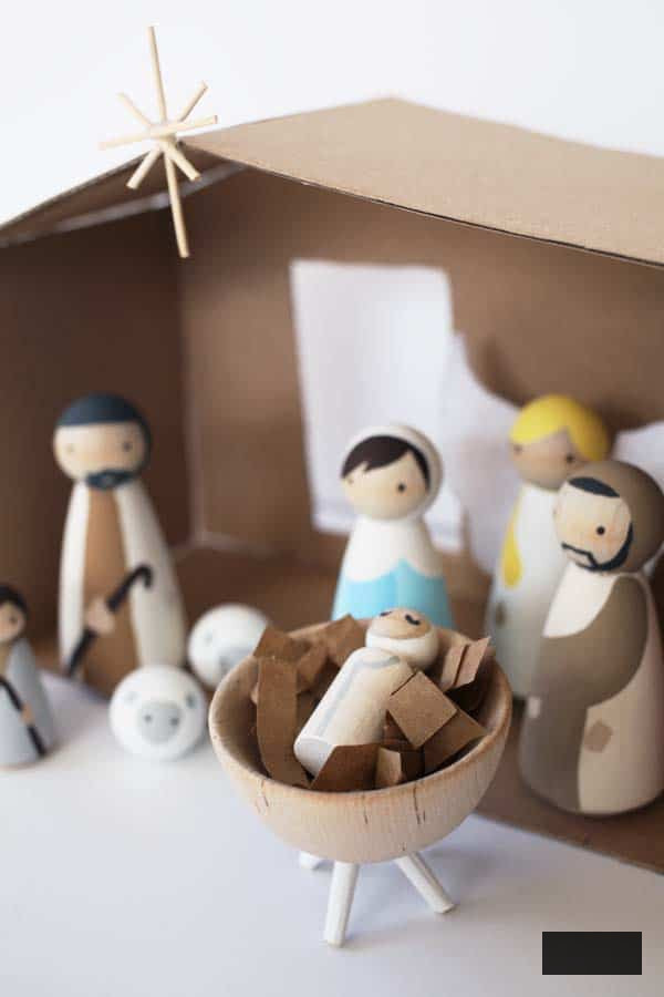 These DIY Nativity Set Concepts are enjoyable, significant, and simple to create! Get inspired to make a special handmade nativity for your Christmas decorations.
