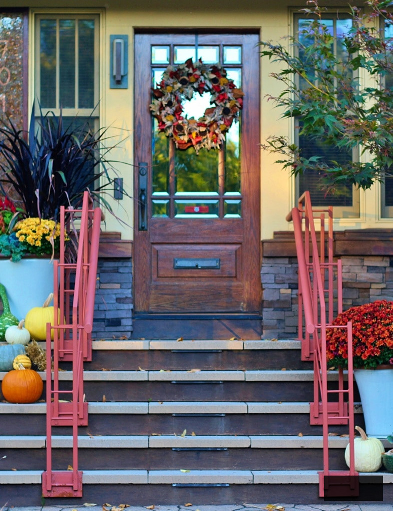 fall front porch