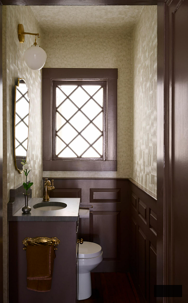 cozy bathroom
