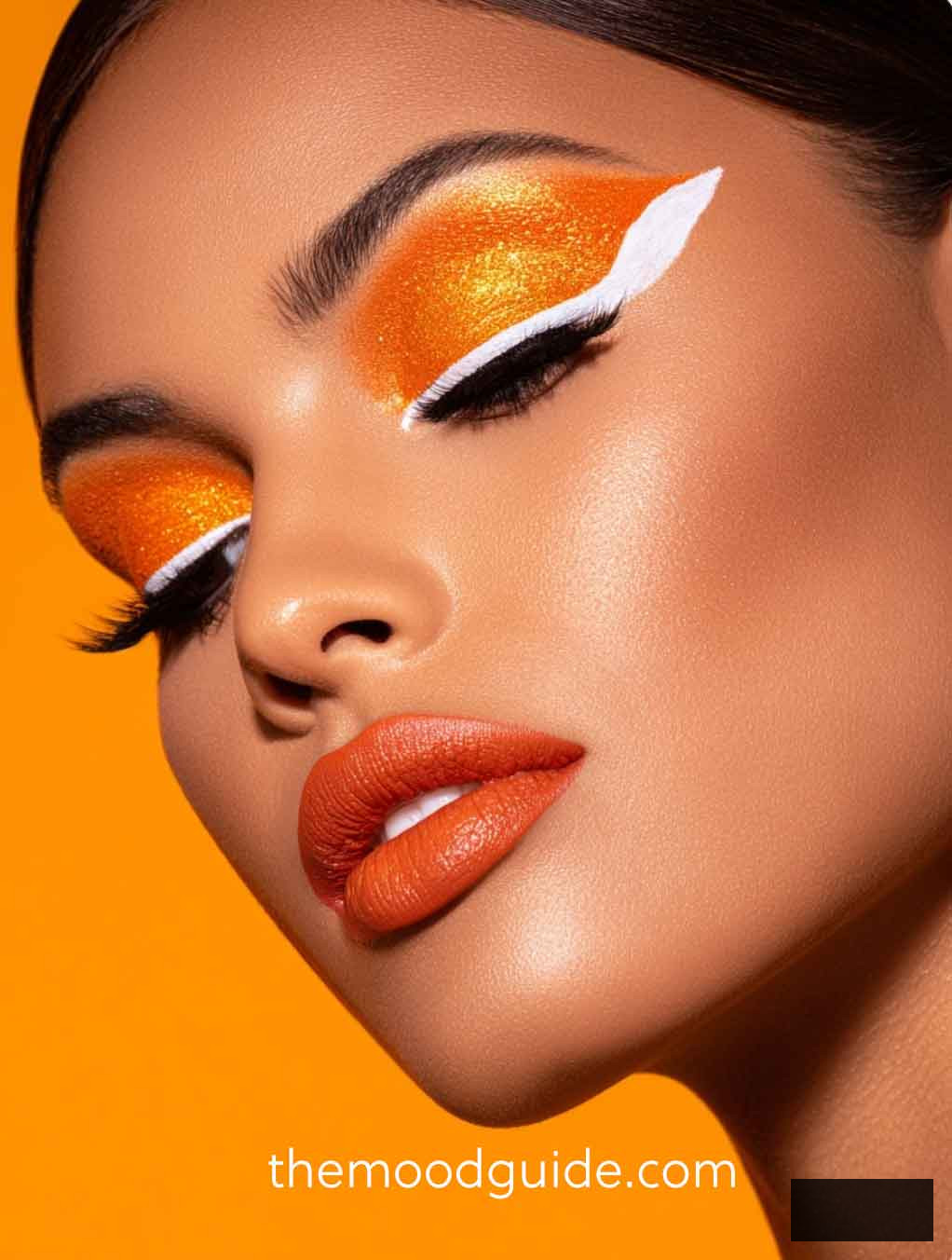 elegant fox makeup for halloween