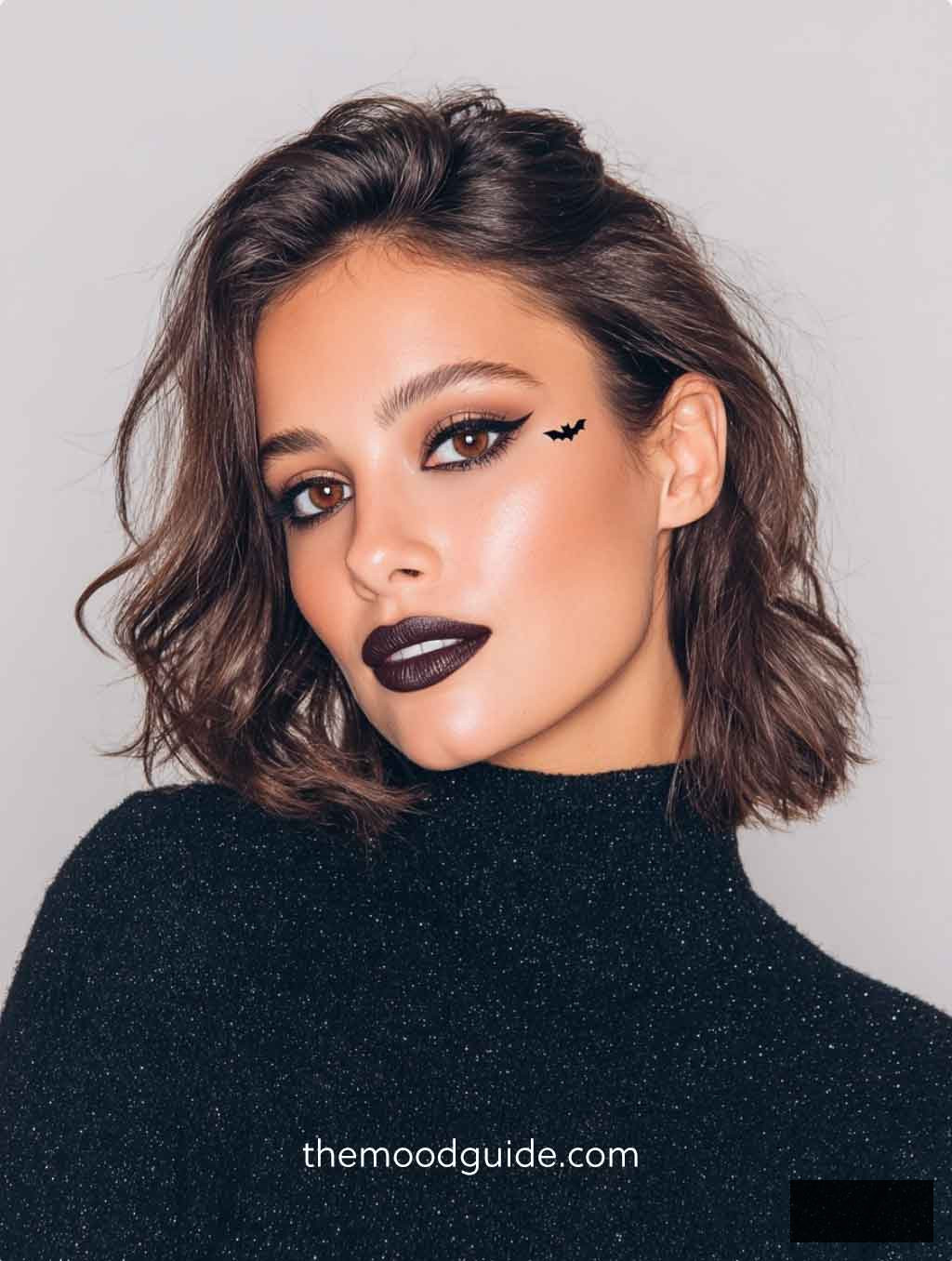 simple easy minimal vat vampire makeup for halloween
