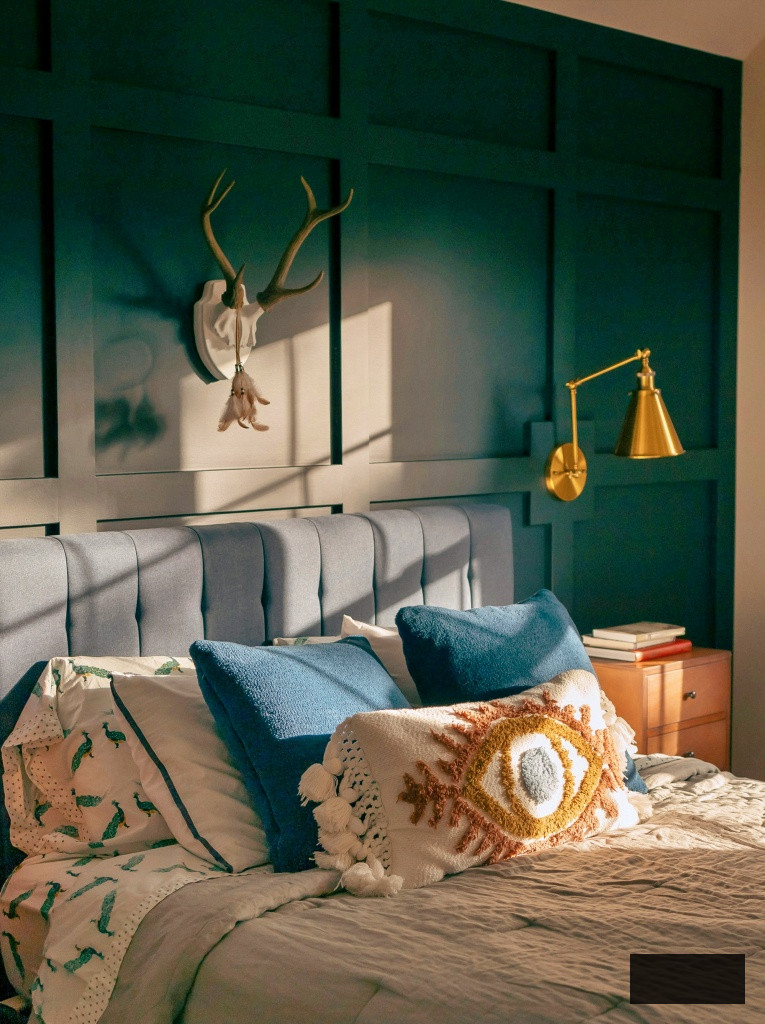 western style modern bedroom
