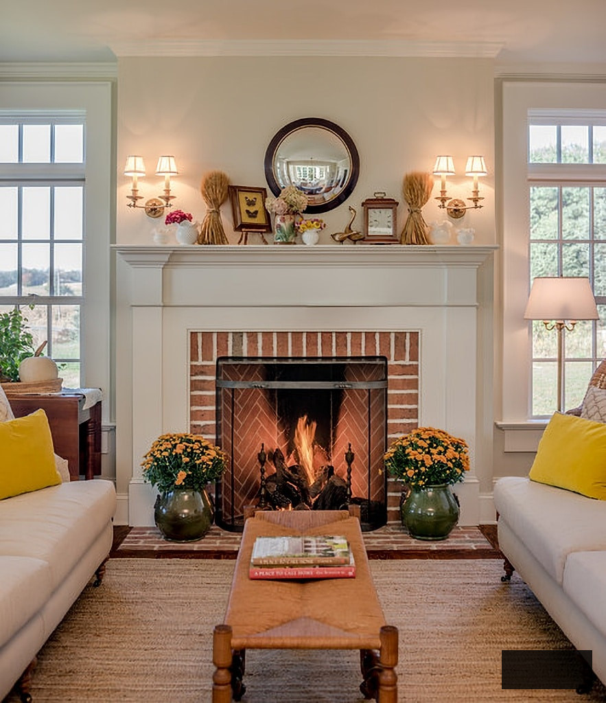 farmhouse style living room