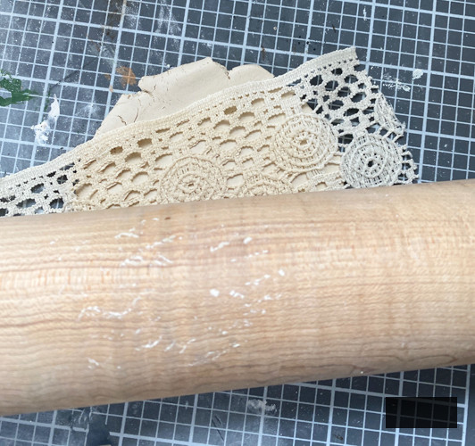 DIY Lace Christmas Decorations crafted with air-dry clay, lace, and basic tools. Simple, elegant, and customizable holiday adornments for your tree.