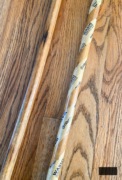 Transform old wooden canes into beautiful Christmas decor with this DIY Wooden Candy Canes tutorial. Simple, budget-friendly, and perfect for holiday decor.