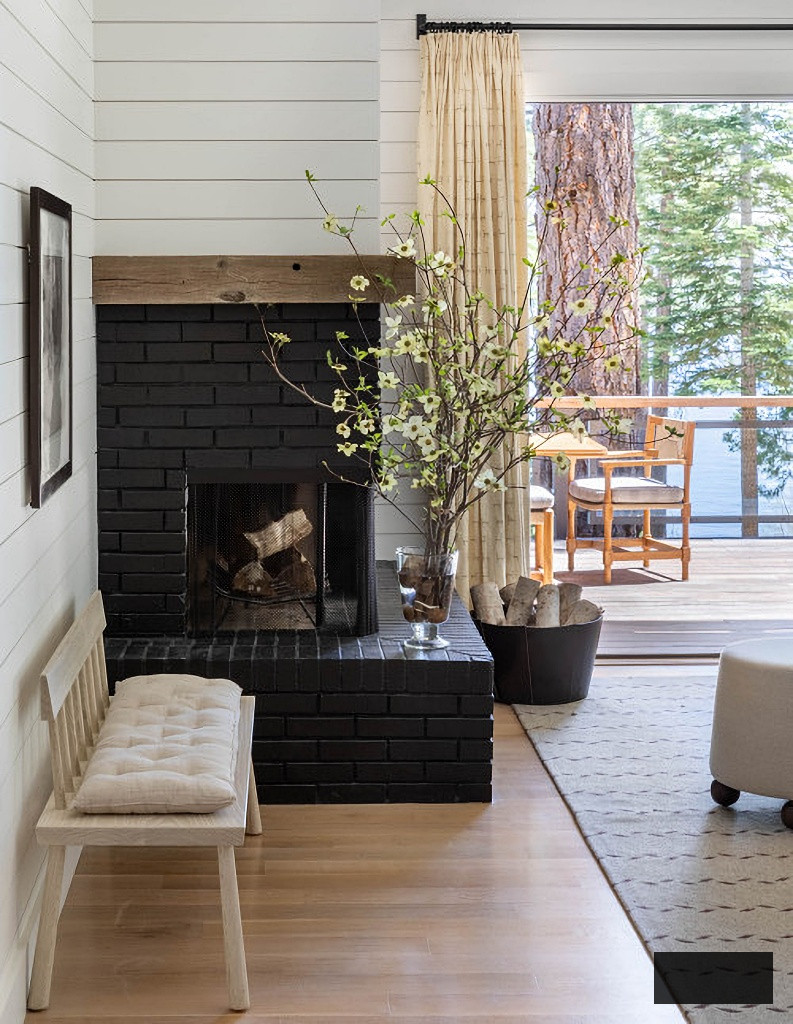 modern country living room