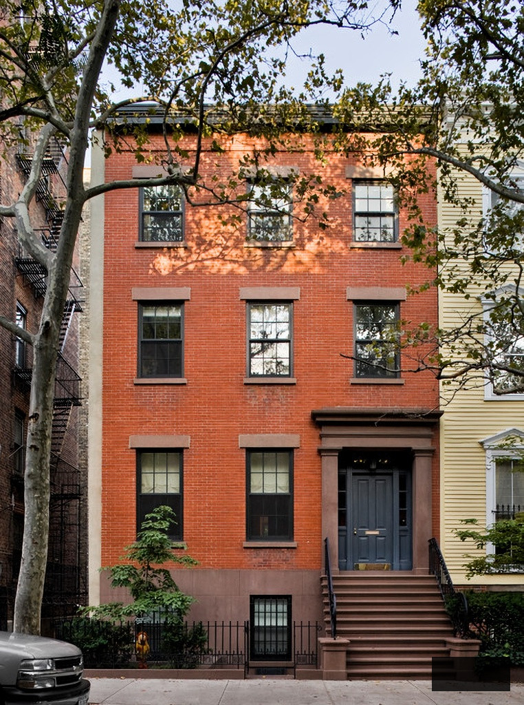 exterior of Brooklyn townhouse