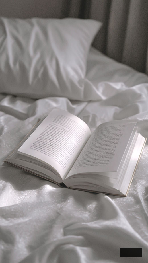 white open book cozy chic aesthetic free phone background