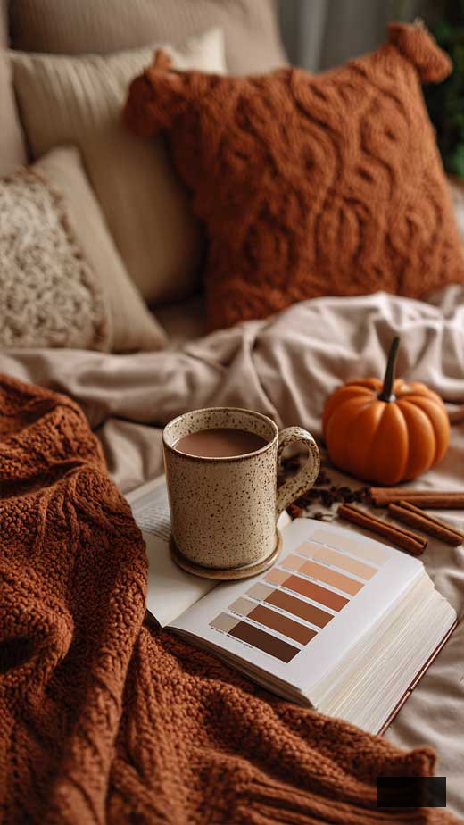 fall aesthetic book wallpaper