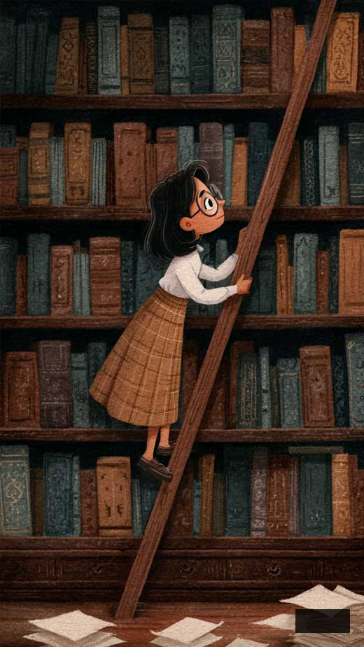 dark academia adorable book wallpaper for iPhone