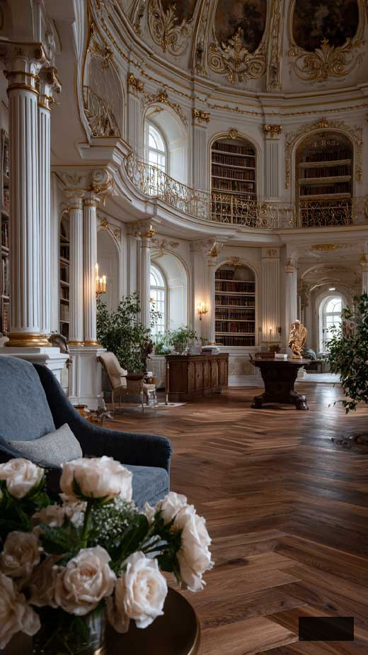library aesthetic wallpaper