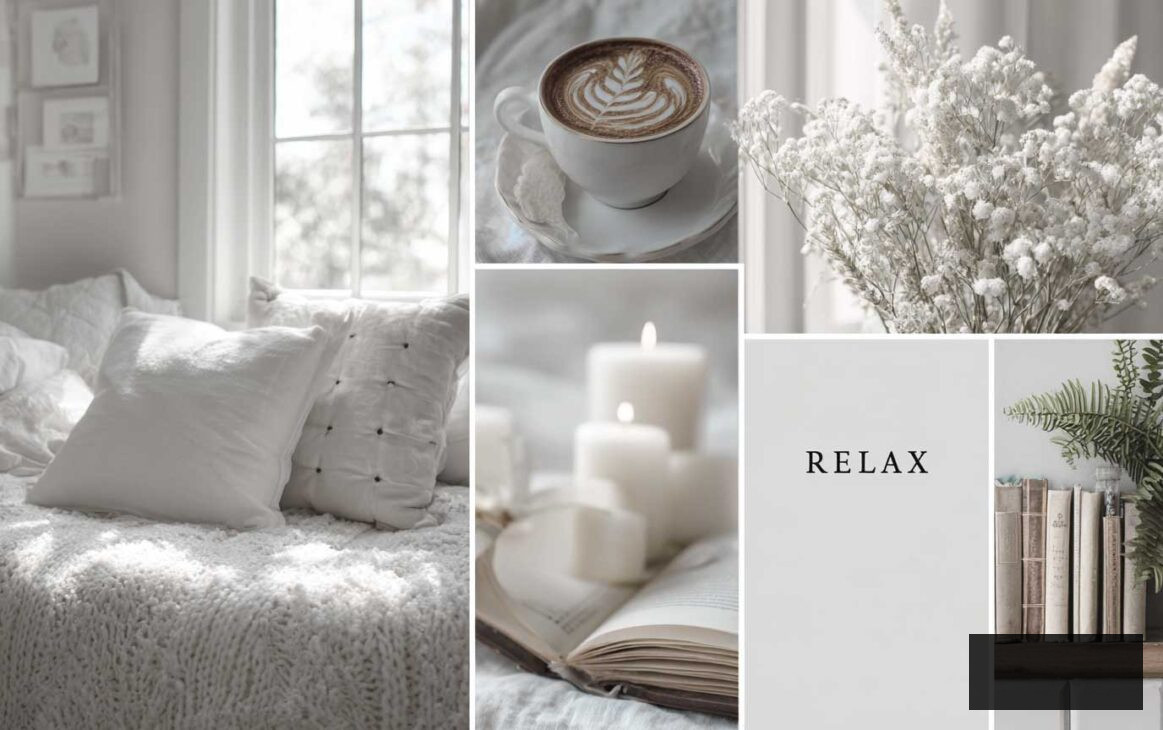 white stylish wallpaper desktop