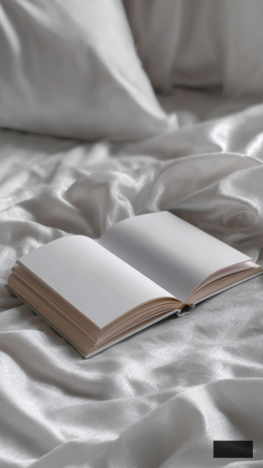 white aesthetic open book phone wallpaper for iphone