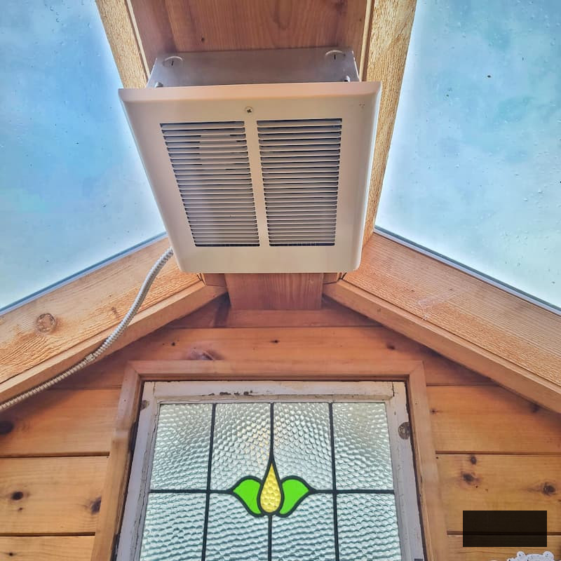 interior greenhouse heater
